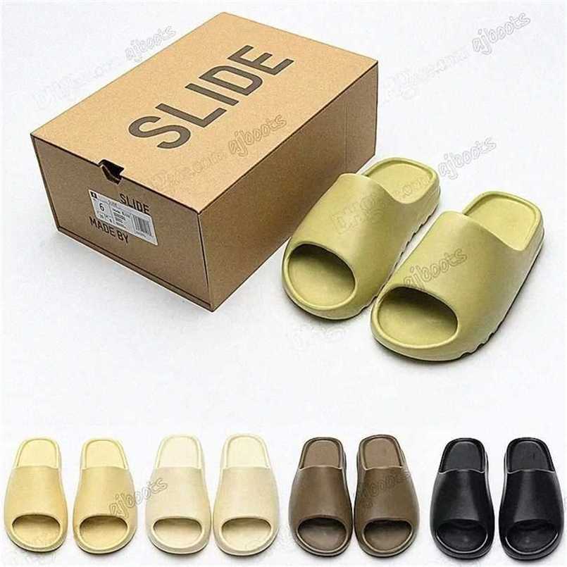 

Designer Slipper men EVA Rubber woman Comfortable Sandals Glow Green Soot Onyx Black Bone Resin Desert Sand Pure foam slides mens slider7EPS, 33# new colleettion(earth brown)