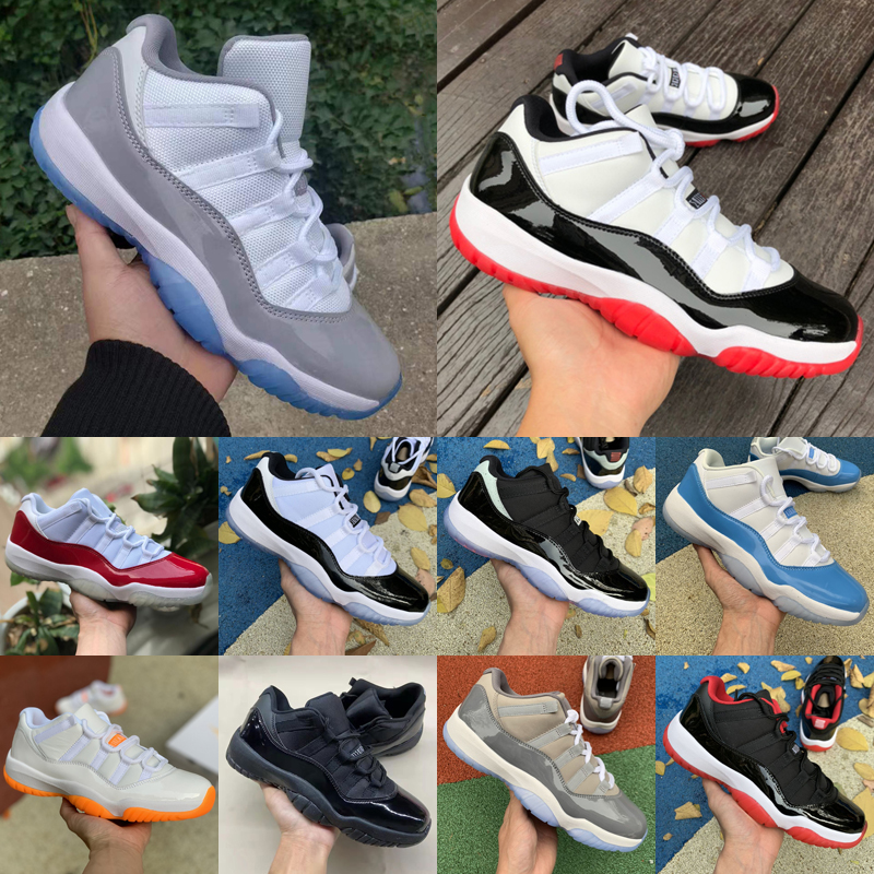 

2023 Jumpman 11 Low Basketball Shoes Mens New Cement Grey Low 11s High Concord Cool Gray Cherry Bred 72-10 Legend Blue Hyper Royal Gym Red Sports Trainers Sneakers, As photo 40