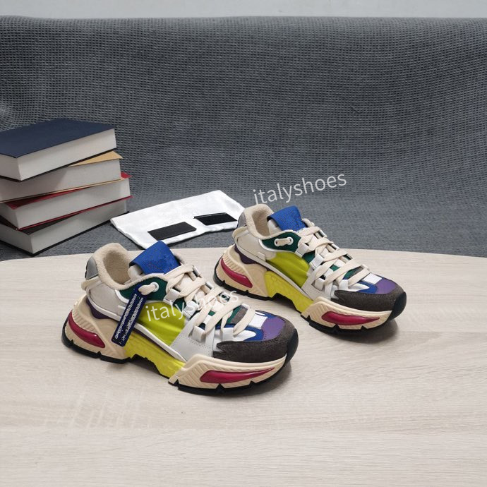 

2023 Luxury Fashion Boots Brands women Leather Sneakers High Quality Mesh Lace-up Casual Shoes Outdoor Trainer Sneakers size35-41, 10