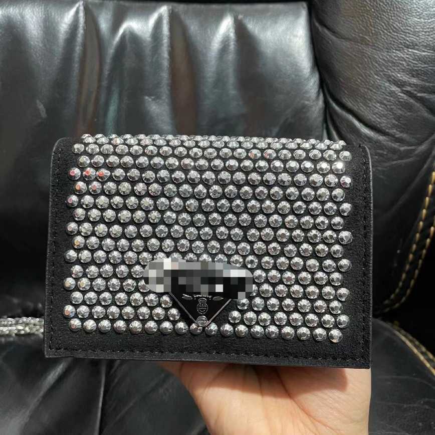 

2023 New Crossbody Bags for Women Mini Diamond Lady Versatile Chain Crossbody Red Bag Designer Purse Handbags, Black5