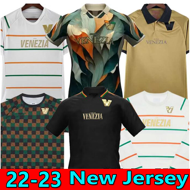 

22 23 Venezia FC soccer Jerseys home ARAMU FORTE Fiordilino PERETZ HEYMANS TESSMANN CRNIGOI 2023 2022 away MARIANO Johnsen MAZZOCCHI FOOTBALL SHIRTS long sleeves