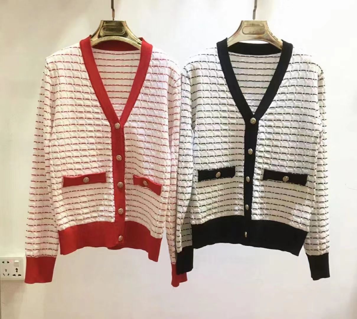 

Womens Sweatshirts Designer Sweater Cardigan Knits Long Sleeve tshirt men women Sweatshirt Embroidered Hoodie Pullover couple Jacket coat, Red