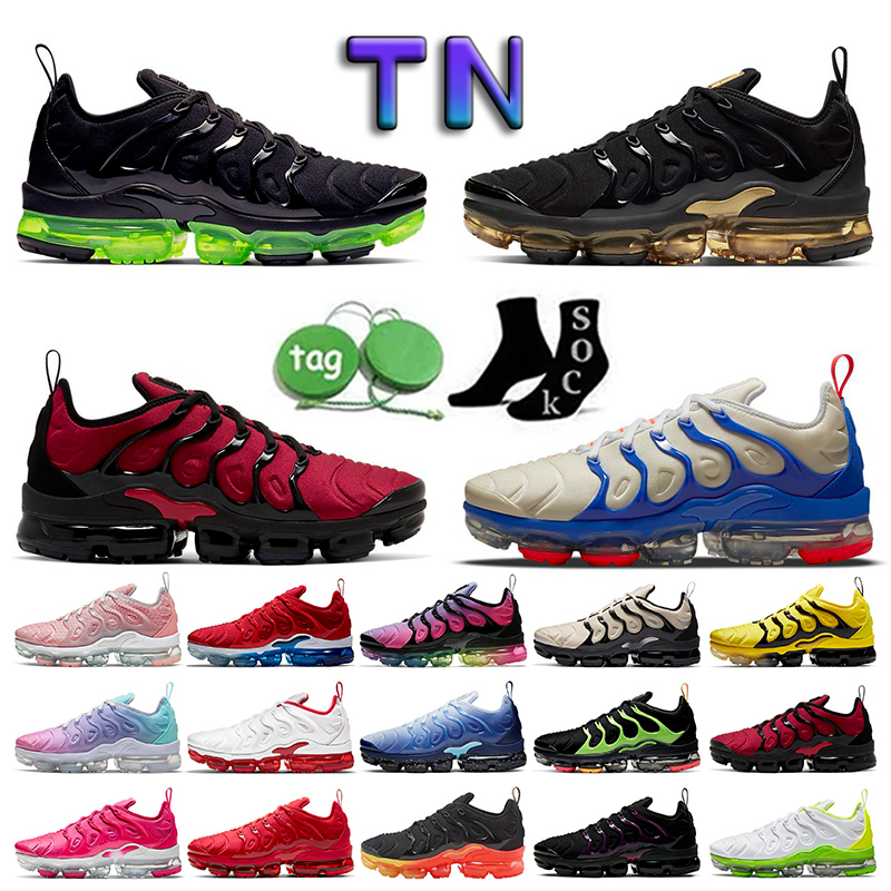 

Terrascape Tn Plus Running Shoes Tns Men Women Unity Black White University Blue Grape Gold Bullet Hyper Sky Blue Fury Jade Mens Womens Shoes 36-47, 44
