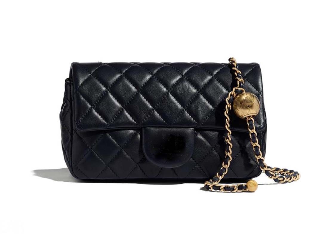 

Women's Clamshell Crossbody bag Luxury designer CF Classic Clutch bag Fashion Travel bag Sheep leather Metal Ball Chain WOC Shoulder Bag, Green