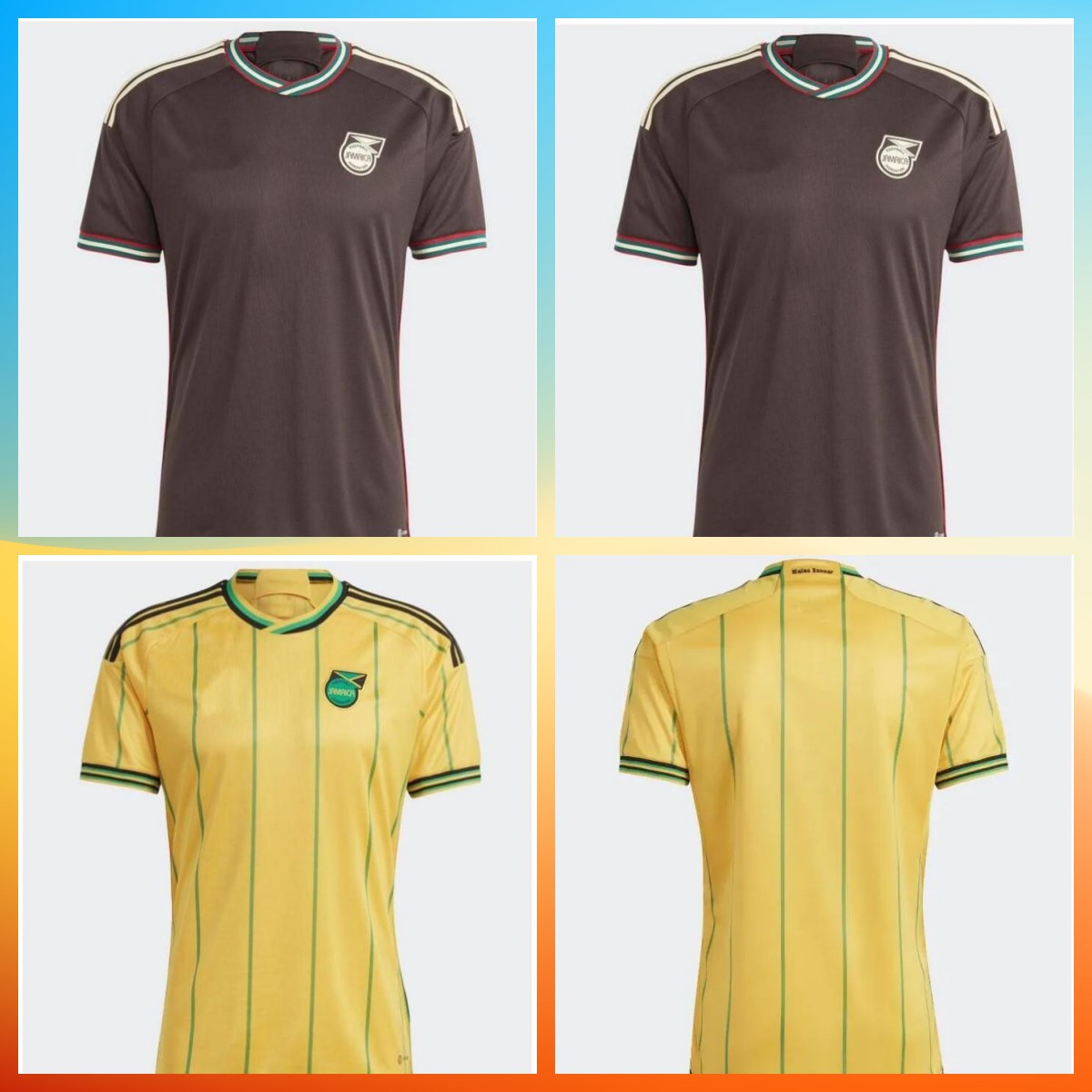 

2023 Jamaica Newest soccer jerseys 23 24 national football team Bailey ANTONIO REID Nicholson LOWE MORRISON home away football shirt thailand quality MEN SIZE S-XXL, 01