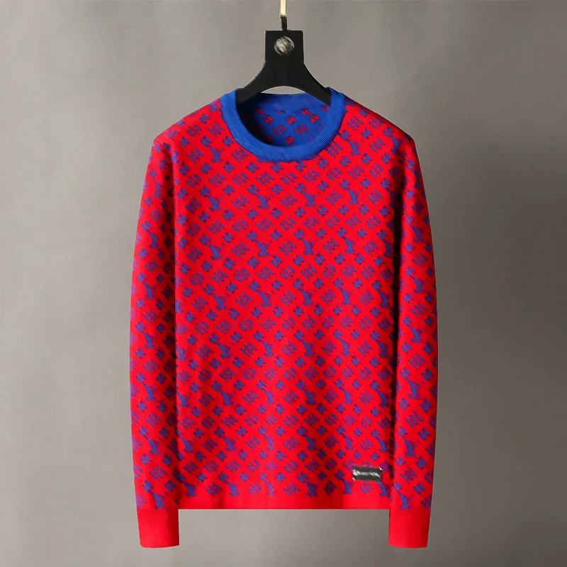 

Mens Sweaters Fashion Men's High Quality Casual Round Long Sleeve Sweater Men Women Letter Printing Sweaters, 04