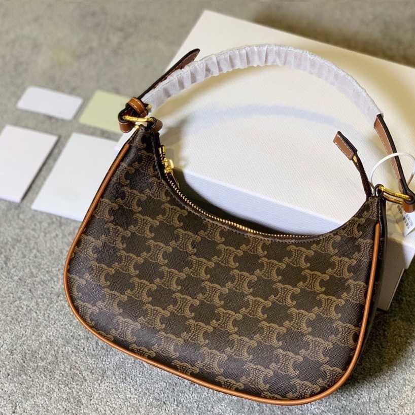 

75%off Fashion Shoulder Bags for style armpit one shoulder crescent women's bag Luxury Crossbody Handbags Purses 2023, Old flower