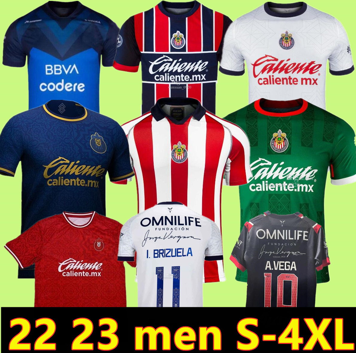 

22 23 Club America Soccer Jerseys 2022 2023 Atlas FC NAUL Tigres Third Chivas Guadalajara 200th Xolos Tijuana Cruz Azul Special UNAM LEON Camisas de Futebol Shirts, Multi