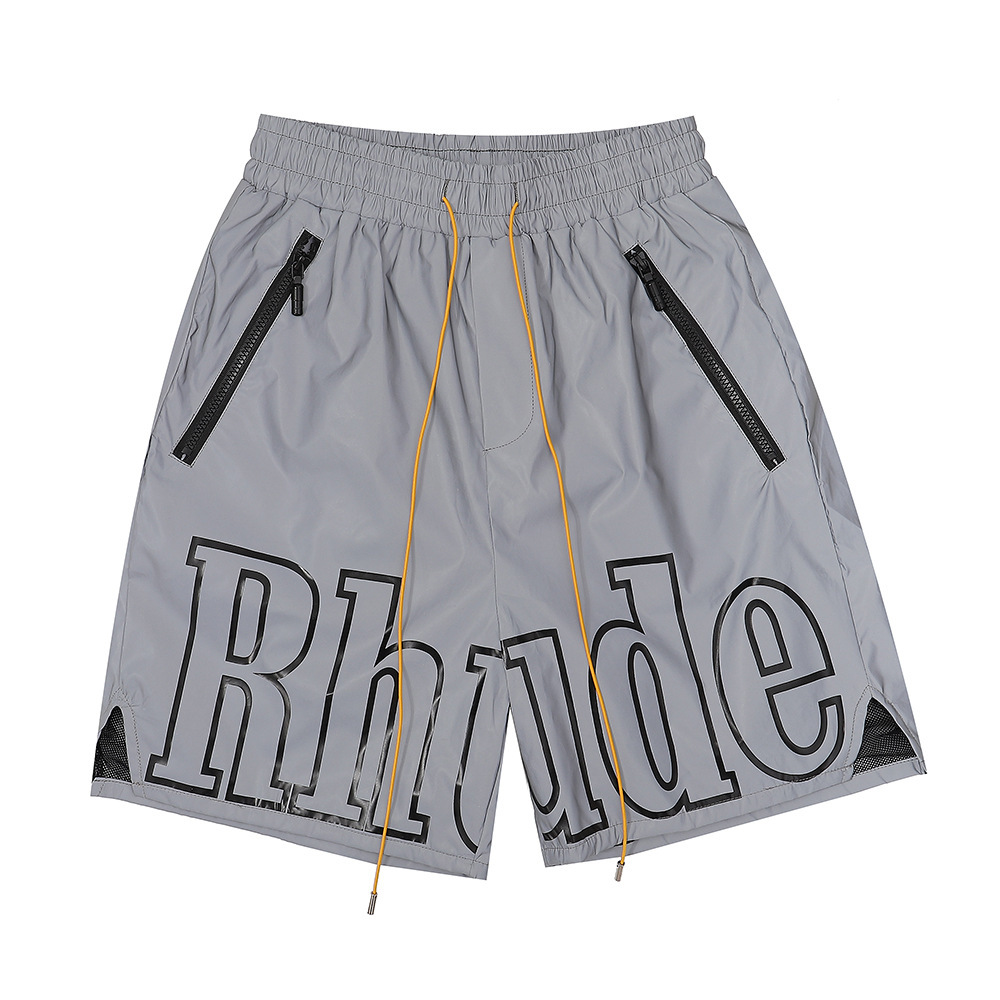 

designer rhude shorts summer fashion beach men high quality street wear red blue black purple pants mens short US size S-XL P0TV
