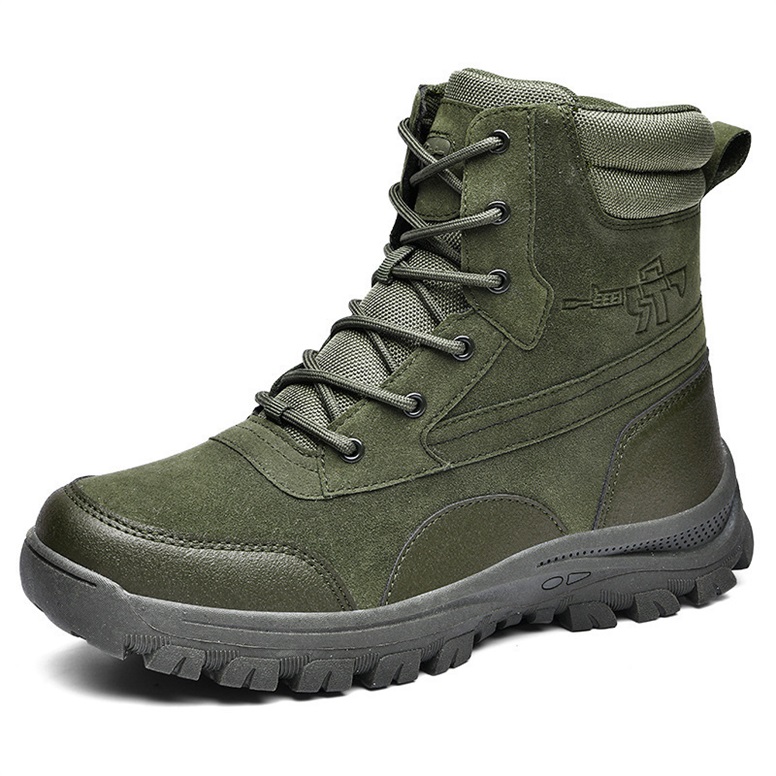 

Outdoor combat anti-skid tactical boots military boots as training shoes outdoor desert mountaineering high-top shoes 029, 17