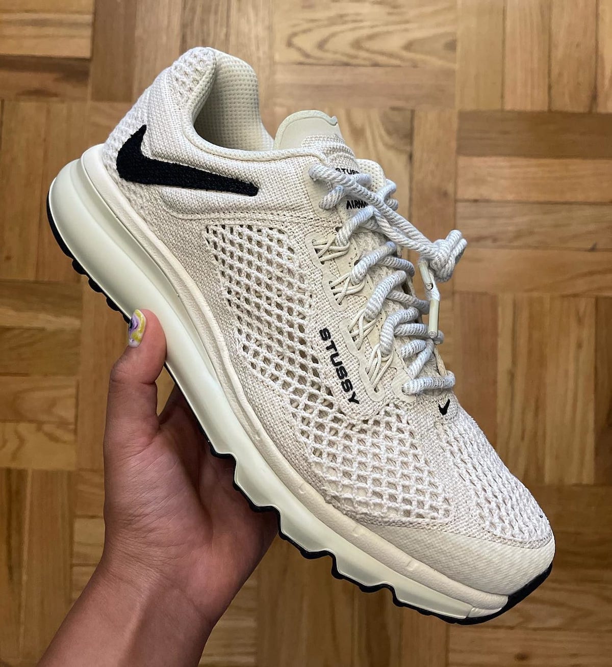 Tian Stussy x Nike Air Max 2013 Chaussures de course pour hommes, femmes, entraîneurs de sport pour hommes 5.5-11 All With BOX