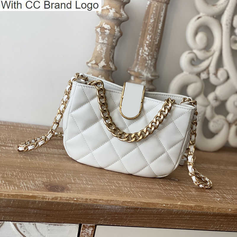 

CC Cross Body Original Quality 19CM Vintage Small Hobo Bag AS3475 Lambskin Luxury designer Chain Shoulder Bags With Box C218
