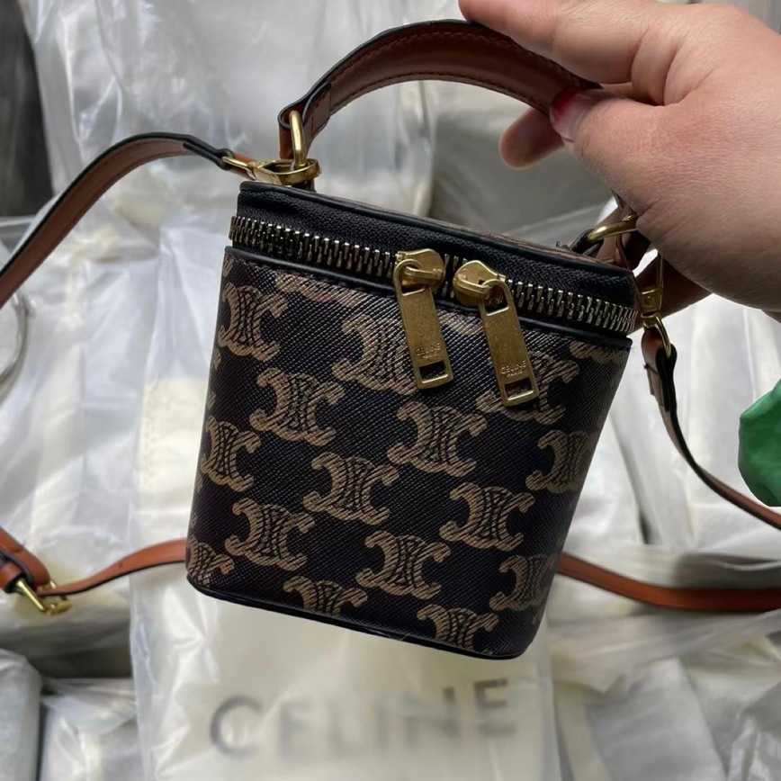 

2023 New Crossbody Bags for Women Mini Leather Bucket Handheld Single-Shoulder Cross-Shoulder Red Bag Girl Designer Purse Handbags