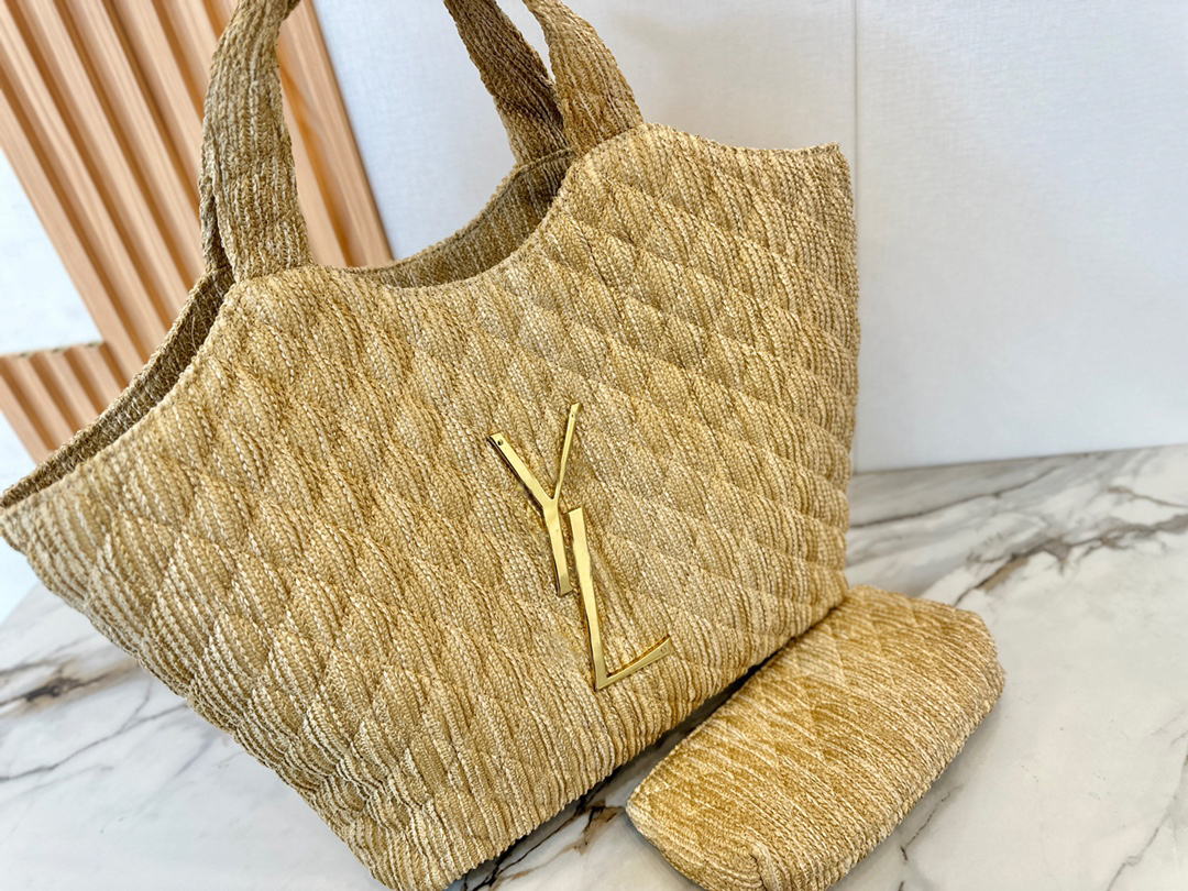 

Brand Luxury Design Tote Bag 2023 Fashion denim underarm bag Composite handbag, As picture color