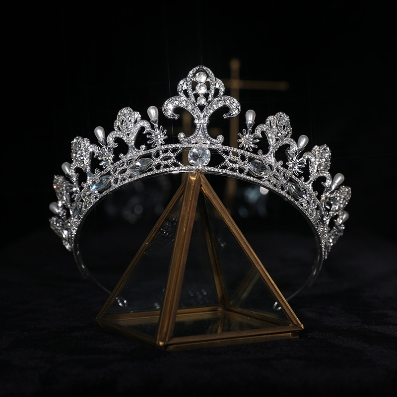 

Wedding Hair Jewelry Crown Jewel Bridal Accessories Catwalk Headband 230225