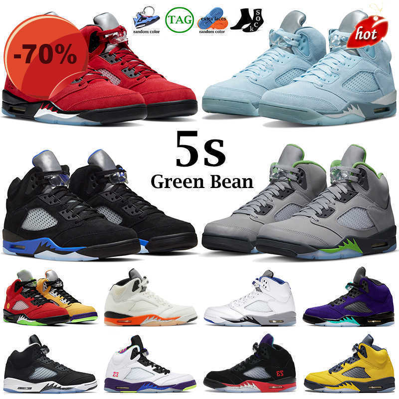 

Slippers 5s AMG basketball shoes men jumpman 5 Green Bean Racer Blue Bluebird Moonlight Raging Red Stealth 2.0 Alternate Grape What The Michigan, 14