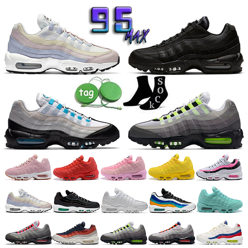 

Mens womens lows tn running shoes Maxs triple black white yellow Plum Chalk OG Neon Plant Color Multicolor Yellow Grey USA Light Charcoal 95 95s sneakers 36-46, 19