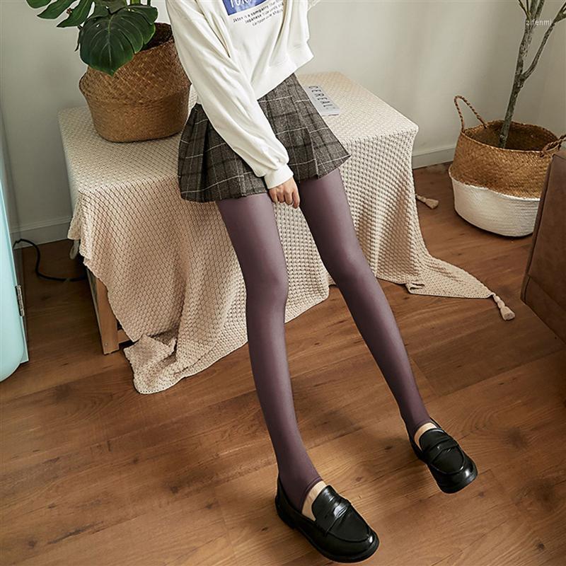 

Women Socks 1pc Female Warm Pantyhose Lady Autumn Winter Thickened Stockings, Black