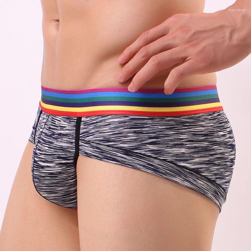 

Underpants 3 Pcs/Lot Brand Sexy Underwear Briefs Gay Man's Bikini Male Lingerie Cueca Ropa Interior Para Hombre