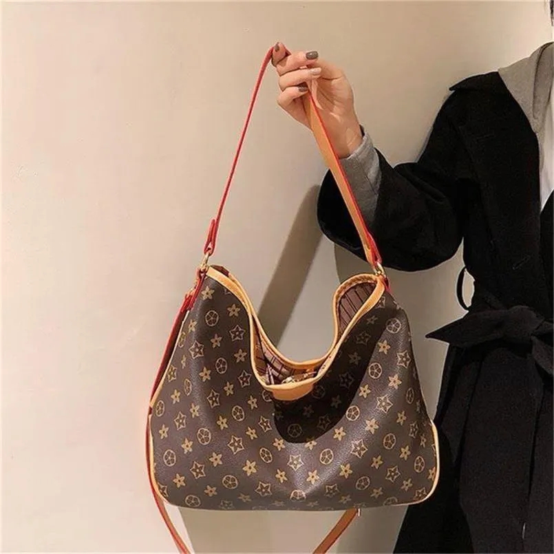 

TOP Women Luxurys Designers Bags Crossbody High Quality Handbags Womens Purses Shoulder Shopping Totes Bag Purse BAG wallet, Brown flower