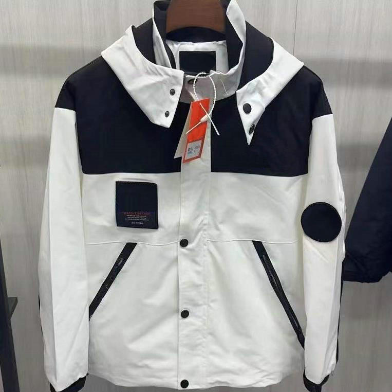 

Men Outerwear Coats Men's Jacket pring Autumn Outwear Windbreaker Zipper clothes Jackets Coat Outside Sport Men's Clothing A03, Black