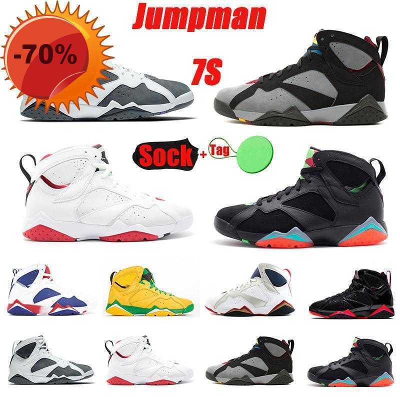 

Boots NEW Jumpman 7 retro 7s mens basketball shoes sneakers Trophy Room Bordeaux Barcelona Nights Flint Hare Oregon Ducks Patent Alternate Mist