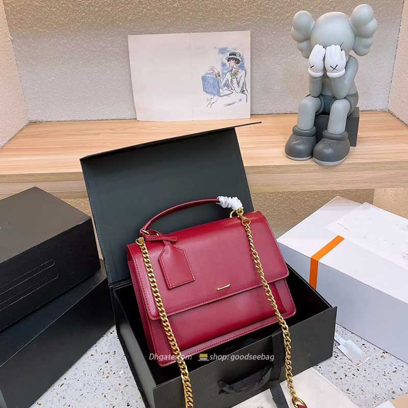 

Fashion Y-shaped sunset 22cm hobo bag underarm Envelope Designer Shoulder bags Envelope tote handbag Women Cross body handbag Luxury genuine leather, Red