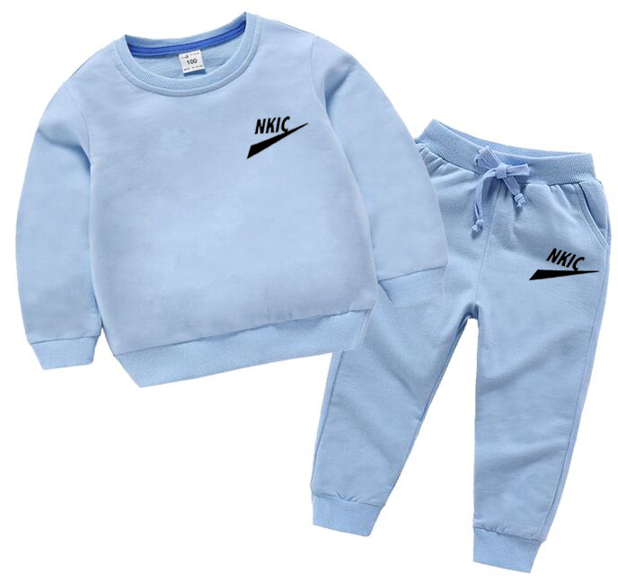 

Kids Spring and Autumn Clothing Sets New Children's Printed Boys and Girls Long Sleeve Pants Two Piece Set, Red
