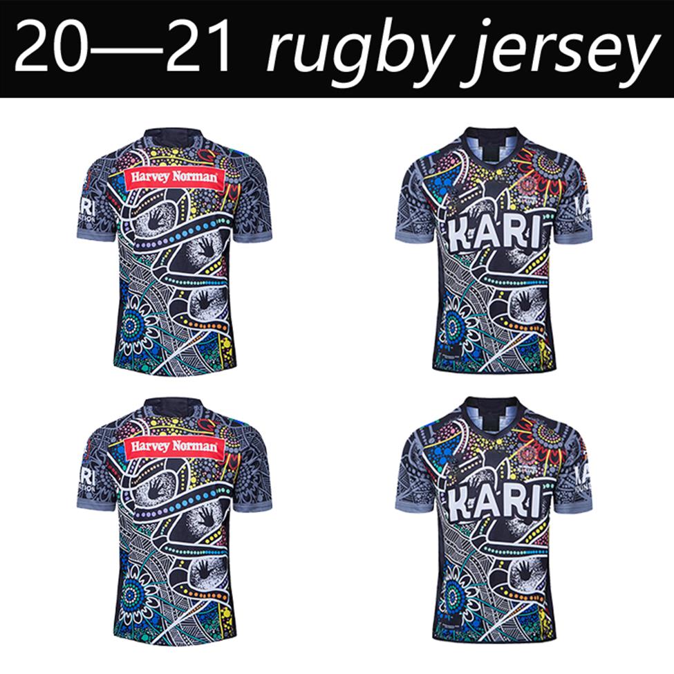 

New 2021 all starts Rugby 2020 Indigenous Camouflage all starts nrl Rugby League jerseys 19 20 shirts maillot de rugby S-XL235y, Black