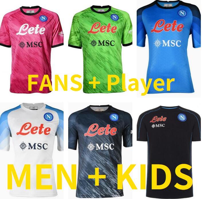 

Napoli Maradona Special Halloween Soccer Jersey 2022 2023 Naples Football Shirt 22 23 ZIELINSKI OSIMHEN FABIAN LOZANO SERI Home Away Men Kid