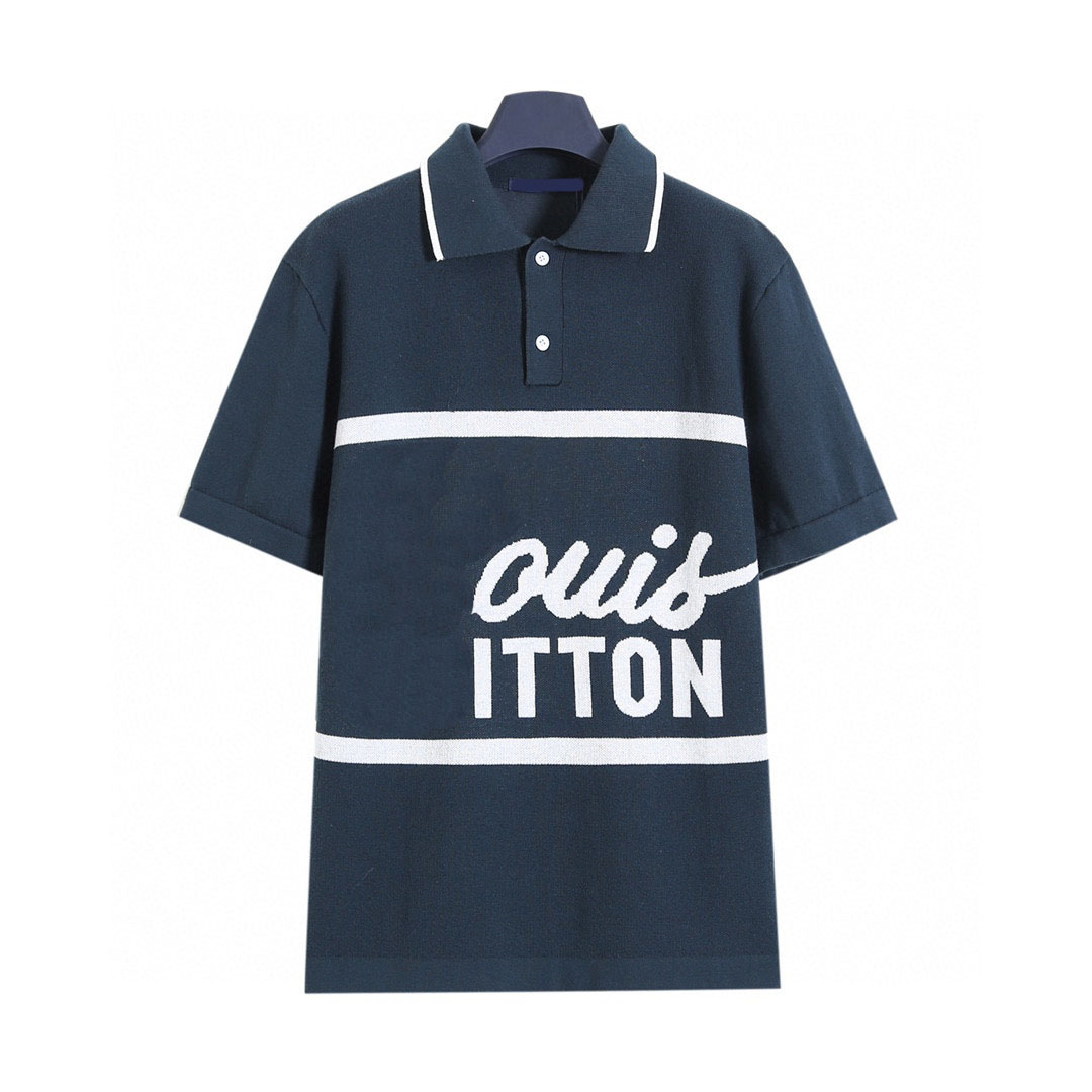 

Men's Plus Tees & Polos Round neck embroidered and printed polar style summer wear with street pure cotton fdq