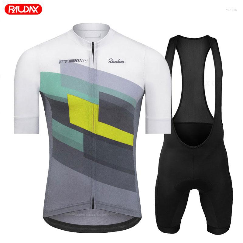 

Racing Sets 2023 Raudax Sports Team Training Cycling Clothing Breathable Men Short Sleeves Mallot Ciclismo Hombre Verano Jersey, Only jersey 1