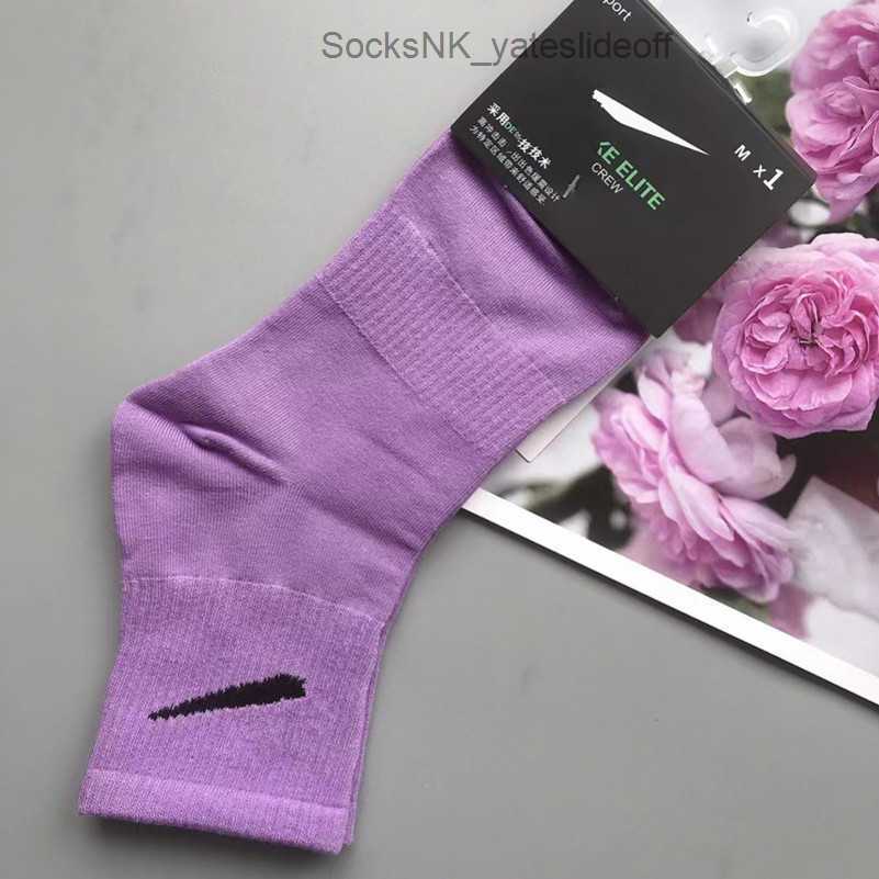 

Classic Fashion Men's Socks Women's Hook Brand Stocking Designers Colorful Medium Long Women Men Couple's Candy Breathable Yoga Sports Running Sock 65vb, Purple