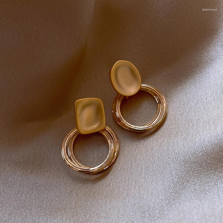 

Stud Earrings For Women Irregular Metal Retro Exaggerated Jewelry Accessories Wholesale