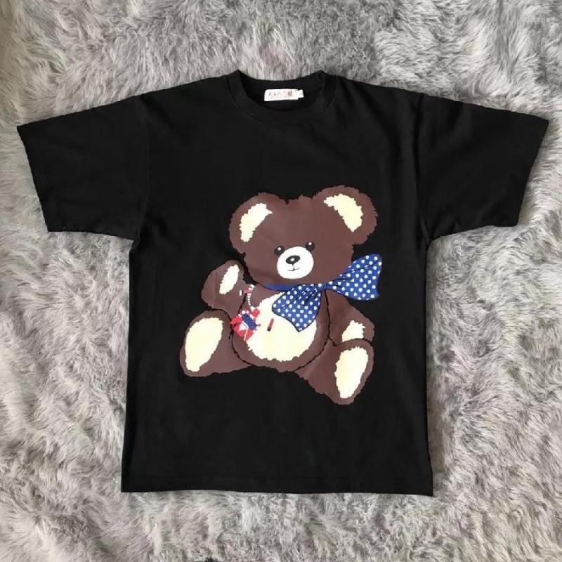 

Men' T Shirts Bears KAPITAL T-shirt Men Women 1:1 High Quality Summer Style Casual Top Tees Oversized Harajuku Streetwear