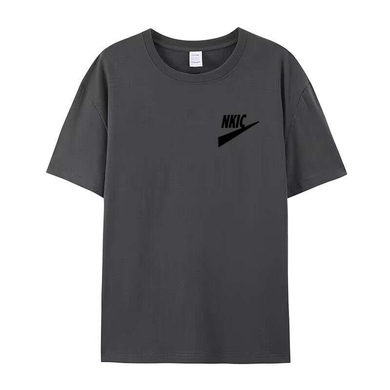 Séchage rapide col rond Sport T-shirts pour hommes Maillots de gymnastique Fitness Shirt Trainer Running T-shirt Hommes Respirant Sportswear Clas