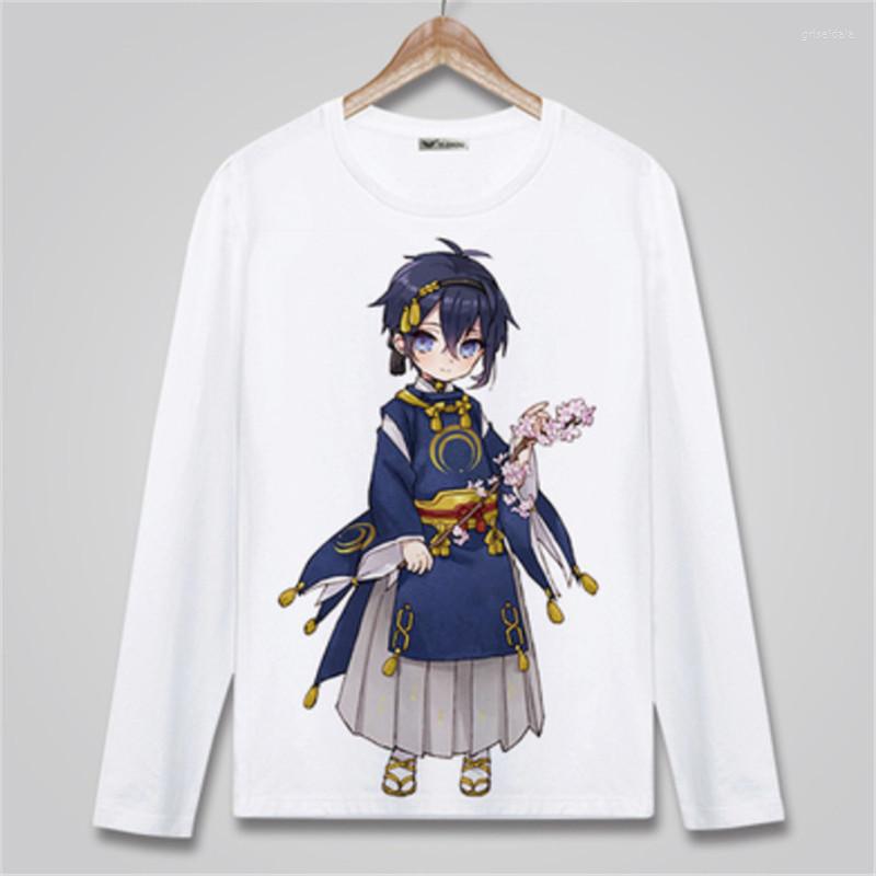 

Men's T Shirts Game Touken Ranbu Online T-Shirt Spring Autumn Long Sleeve Clothing Unisex Adult Child Shirt Harajuku Tshirt