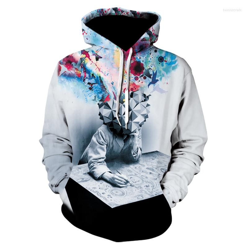 

Men' Hoodies 2023 Product Sweatshirt Men Women Funny Colorful 3D Sweatshirts Hip Hop Hooded Tracksuits Tops Pullovers Top