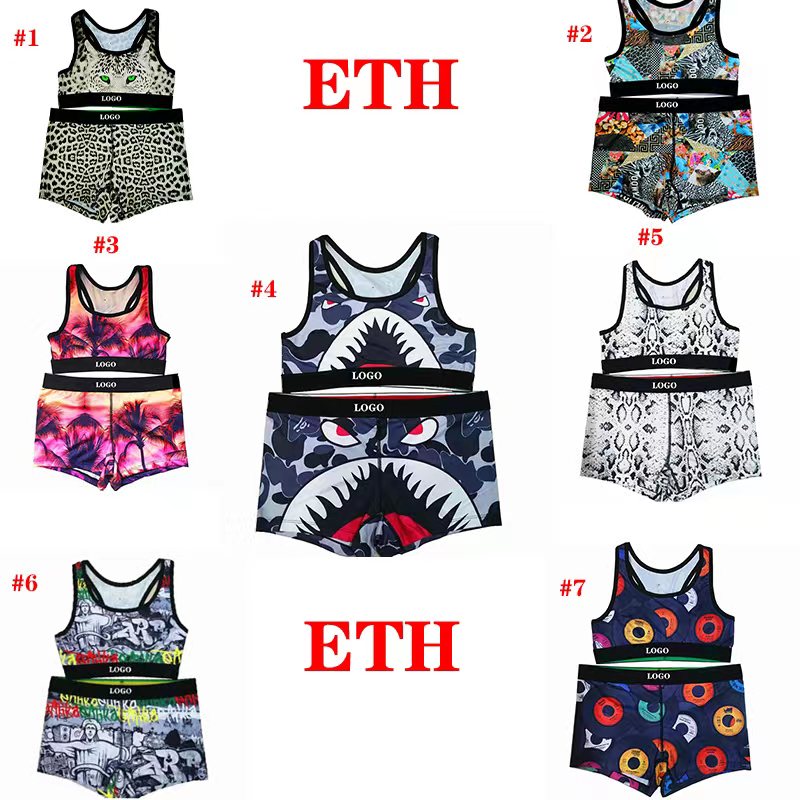 

Summer Womens Tracksuits Sexy Two Pieces Short Set Yoga Pants Outfits Jogger Suits Cartoon Letter Print Vest Shorts Sweatsuit Plus Size, Red