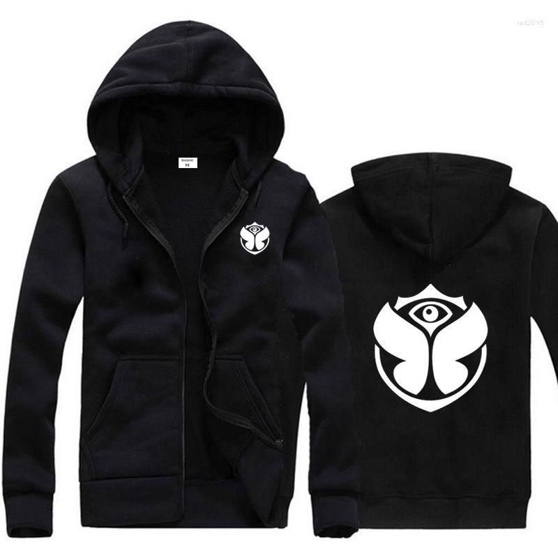 

Men's Hoodies 2023 Hoodie Tomorrowland Rock Music Cardigan Hooded Jacket
