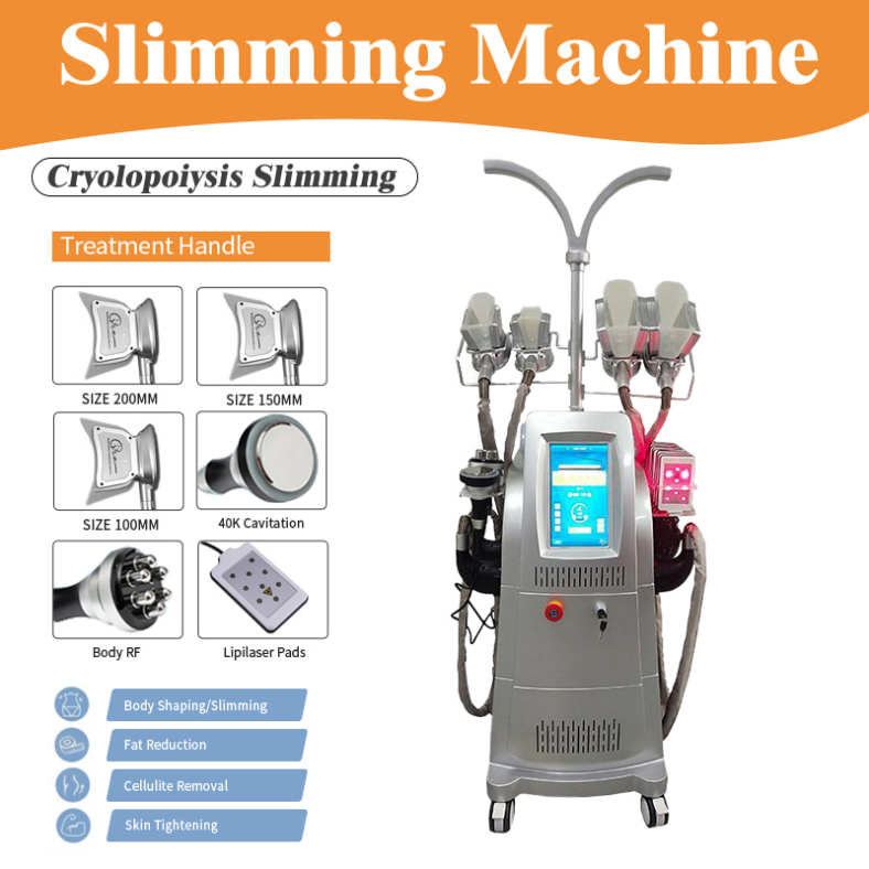 

Six Polar Rf Handle Skin Tightening Slimming Machine 4 Cryo Handles Cryolipolysis Body Shaping Machines199