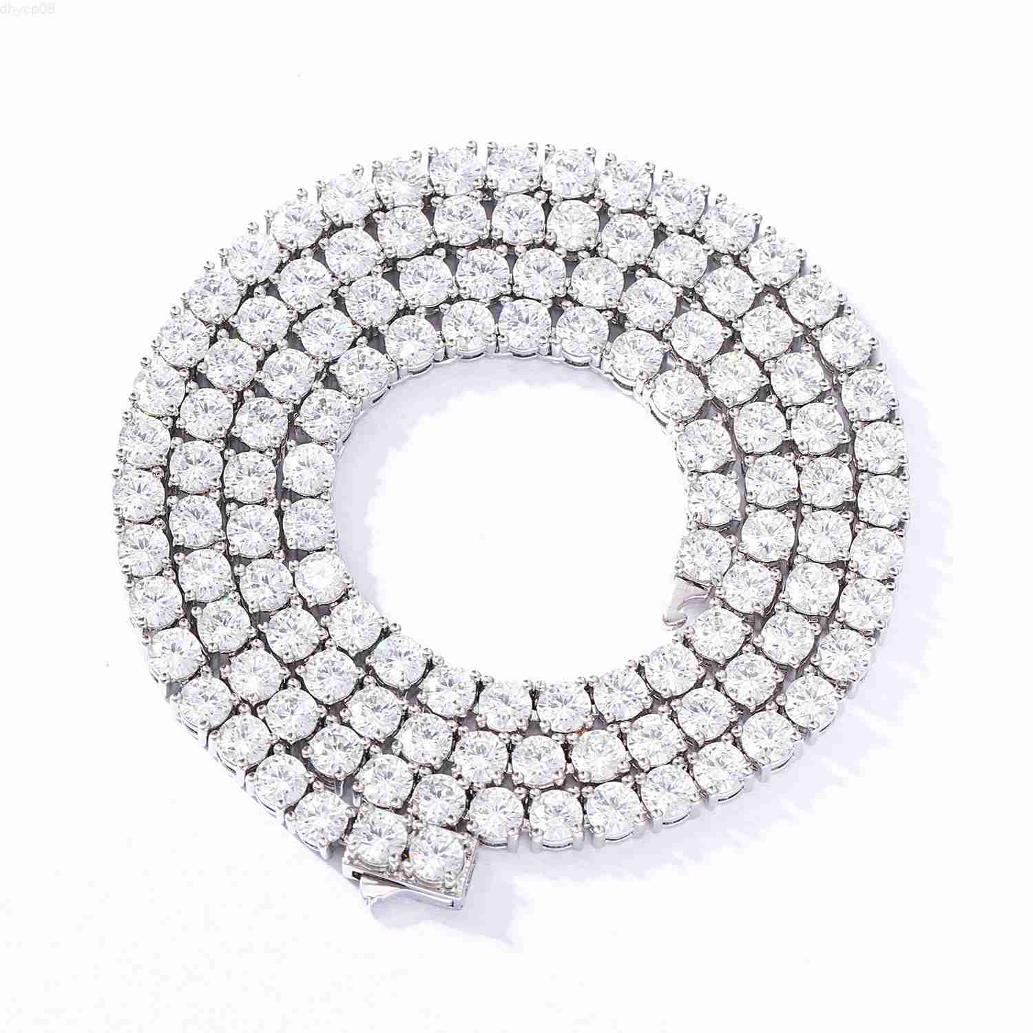 

Designer Jewelry Hotsale S925 Silver free fire D color moissanite diamond tennis link chain for necklace/Bracelet
