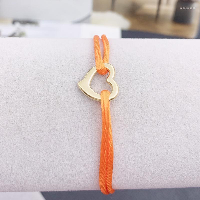 

Charm Bracelets Stainless Steel Ribbon Heart Adjustable Size Wrap Bracelet For Relationship Mother Wife Girlfriend Family Bangle Decor