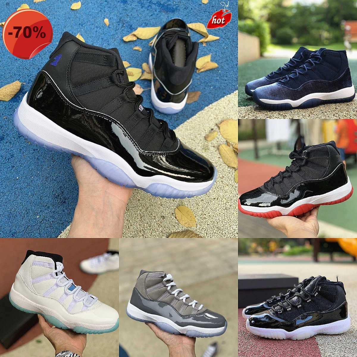 

Boots OGS 2023 Jubilee 11 11s High Basketball Shoes Jumpman Men Women COOL GREY Midnight Navy Playoffs Bred Space Jam Legend Gamma, M304