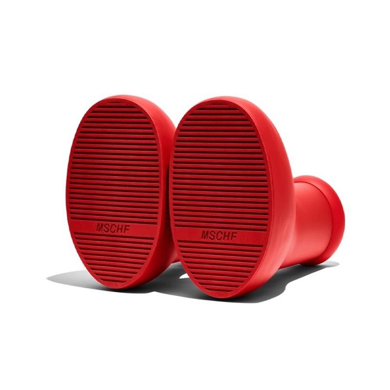 

2023 Mschf Men Women Rain Astro Boy Boots High Quality Big Red Boot Thick Bottom Non-Slip Booties Mens Rubber Designer Platform Bootie S nZy, Color#1