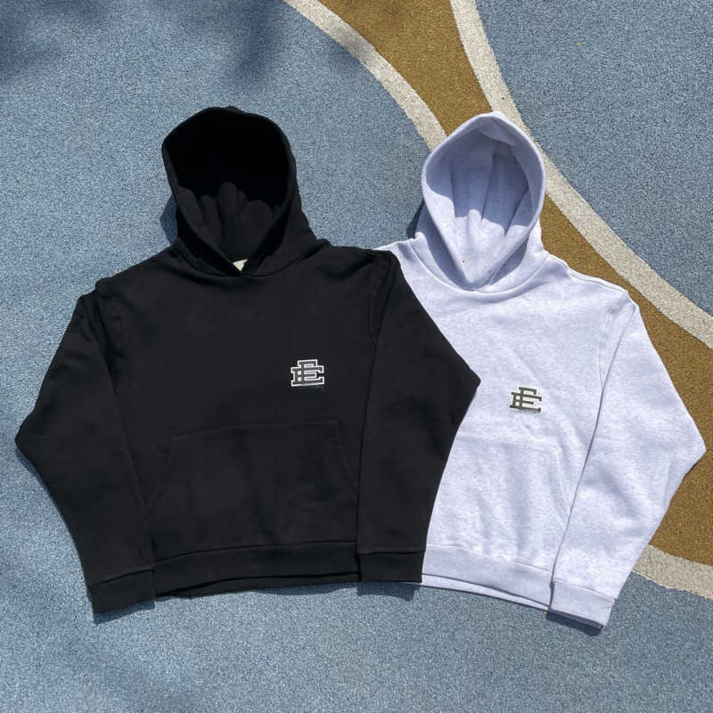 

American hip-hop hooded sweater men women hoodies Ee designer hoodie pants suit print pullover hoody oversize men tracksuit 4xl 5xl, White-hoodie