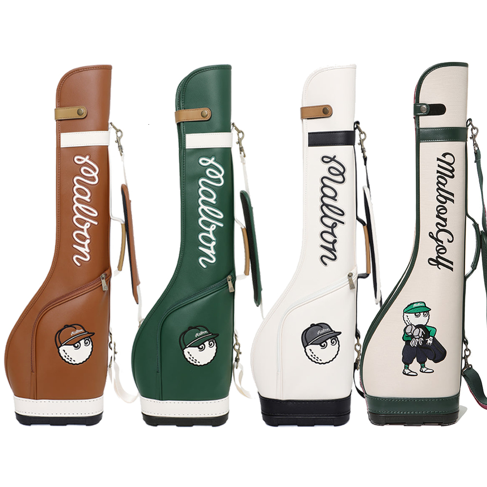 

Outdoor Bags malbon Spot selling Korean golf bag portable gun lightweight shoulder GOLF small stand halck 230225, Brown