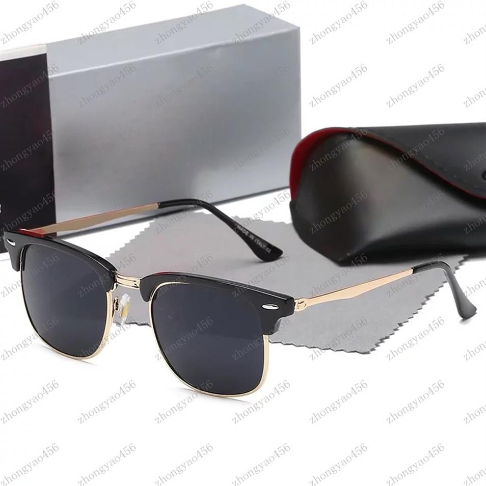 

Men Ray Classic Brand Retro women Sunglasses 2022 Luxury Designer Eyewear Band Bands Frame Designers female male Sun Glasses Woman237A