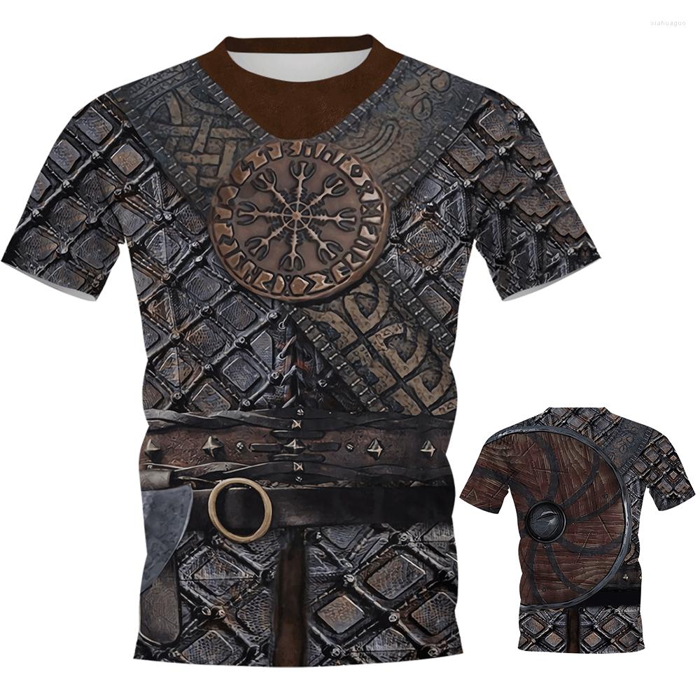 

Men' T Shirts Medieval Knight Viking Tattoo Armor T-Shirt Woman Man O-Neck 3D Print Oversize Streetwear Boys Casual Kids Clothing Top, Etf12e20221711u