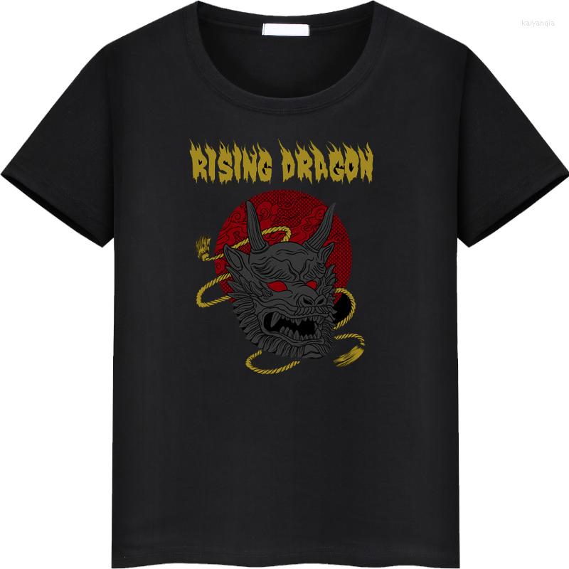 

Men' T Shirts RISING DRAGON Shingo Takagi T-Shirt BURNING RAMPAGE PRO-WRESTLING Summer MEN Cotton Short Sleeve Shirt